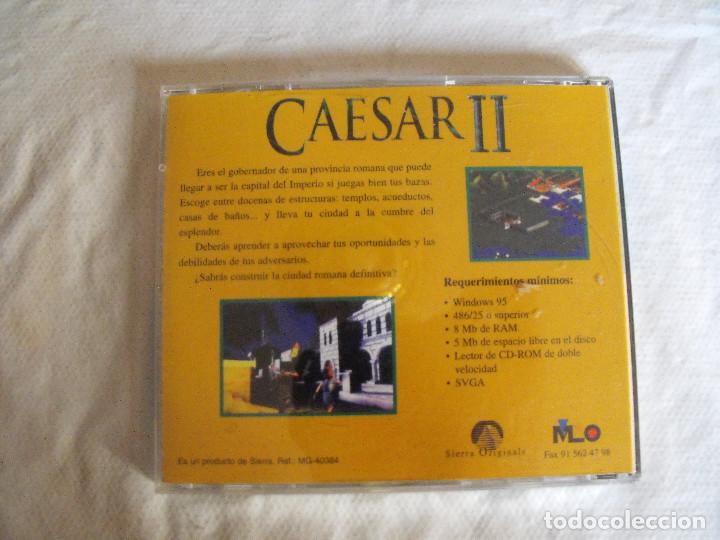 Videojuegos y consolas: CAESAR II. Construye tu propio imperio. PC CD-ROM. - Foto 3