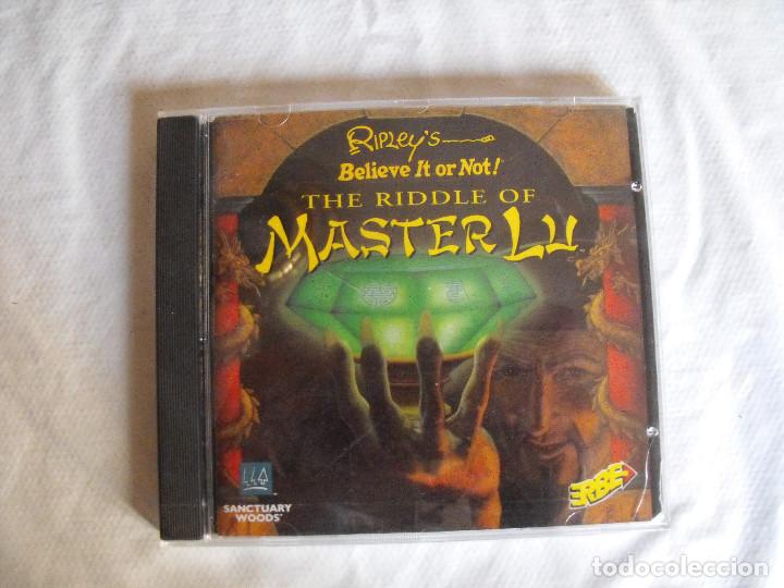 Videojuegos y consolas: The Riddle of Master LU. PC CD-ROM. ERBE. - Foto 1