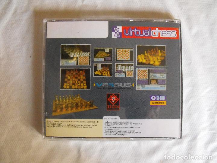Videojuegos y consolas: V.2.03 Platinun. Virtual Chess. PC CD-ROM. ERBE TITUS. - Foto 3
