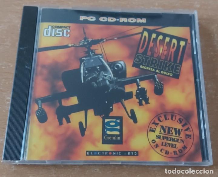 Videojuegos y consolas: PC CD ROM DESERT STRIKE EXCLUSIVE NEW LEVEL - Foto 1