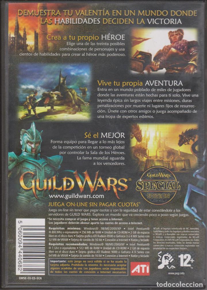 Videojuegos y consolas: Guild Wars (Special Edition) - PC - Foto 2