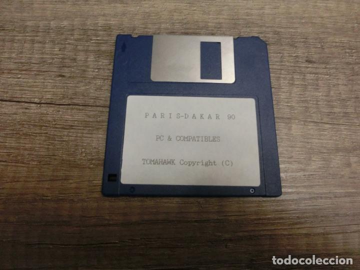 Videojuegos y consolas: PC 3 1/2 PARIS-DAKAR 90 PAL ESP - Foto 1