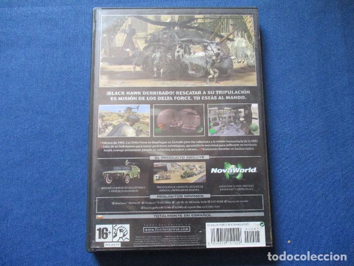 Videojuegos y consolas: PC / DVD-ROM &middot; DELTA FORCE BLACK HAWK DOWN &middot; PAL ESPA&Ntilde;A &middot; TOTALMENTE EN CASTELLANO - Foto 3