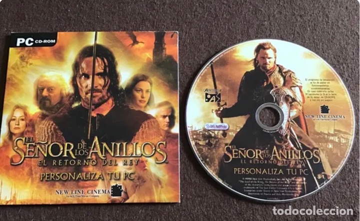 Videojuegos y consolas: Disco CD-ROM. EL SE&Ntilde;OR DE LOS ANILLOS. - Foto 3