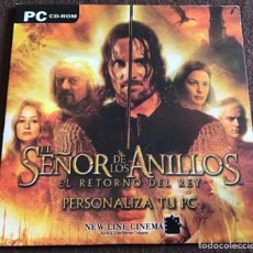 Videojuegos y Consolas: DISCO CD-ROM. EL SEÑOR DE LOS ANILLOS.