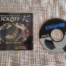 Videojuegos y Consolas: KICKOFF 98 TODO EL FUTBOL DEL PLANETA - JUEGO PARA PC