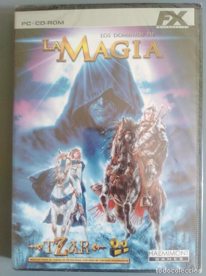 Videojuegos y consolas: JUEGO PC.CD-ROM LOS DOMINIOS DE LA MAGIA (2) - Foto 1
