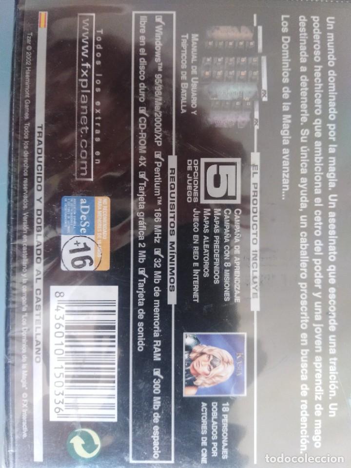 Videojuegos y consolas: JUEGO PC.CD-ROM LOS DOMINIOS DE LA MAGIA (2) - Foto 3