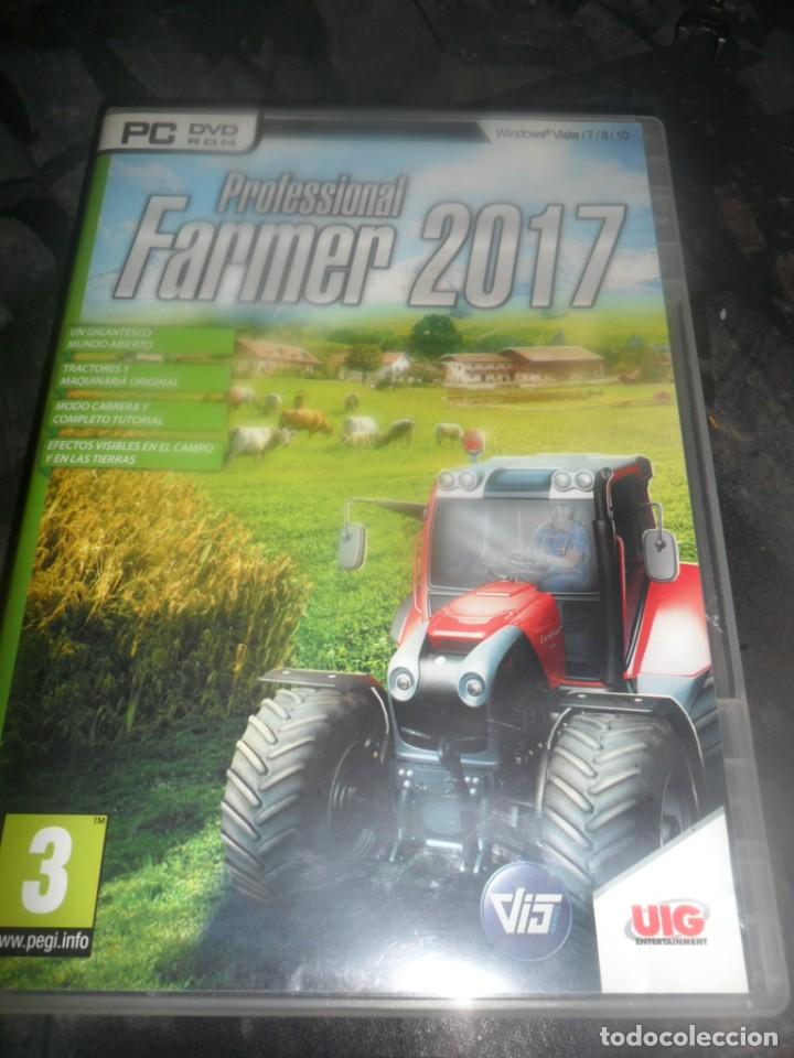 Videojuegos y consolas: 664- Juego pc-DVD professional farmer 2017 - Foto 1