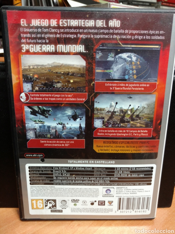 Videojuegos y consolas: Tom Clancys Endwar (PC) Edici&oacute;n Castellano - Foto 2