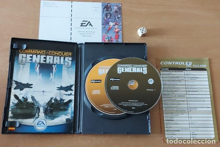 Videojuegos y consolas: PC CD ROM COMMAND AND CONQUER GENERALS ESPA&Ntilde;A EA GAMES - Foto 3