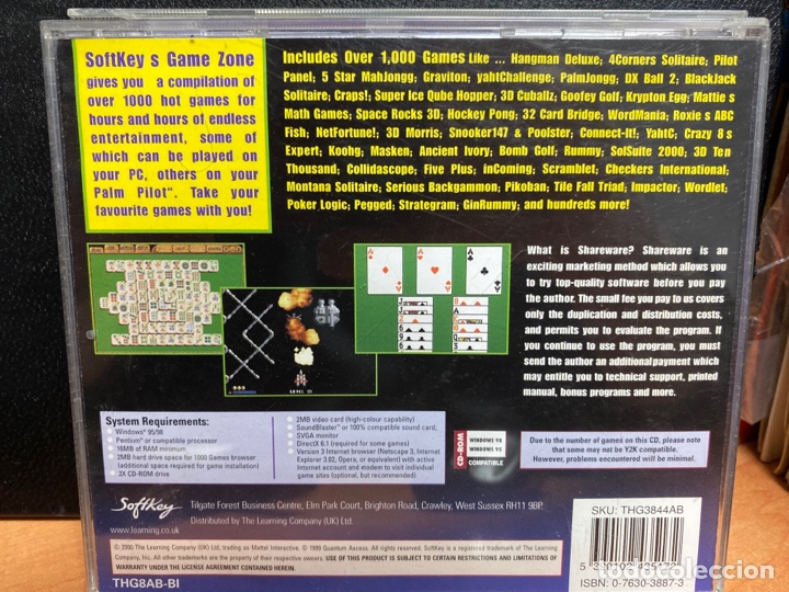 Videojuegos y consolas: Game Zone - 1000+ Games (Juego PC) - Foto 3