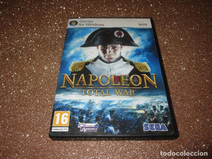 Videojuegos y consolas: NAPOLEON ( TOTAL WAR ) - PC DVD - SEGA - GAMES FOR WINDOWS - Foto 2