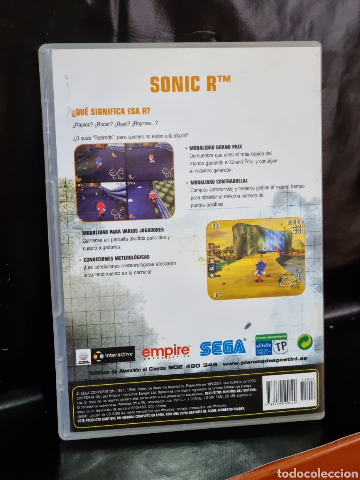 Videojuegos y consolas: JUEGO SONIC R XPLOSIV PARA PC - Foto 3