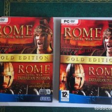 Videojuegos y Consolas: JUEGO PC ORDENADOR, ROME TOTAL WAR GOLD EDITION , VER FOTOS