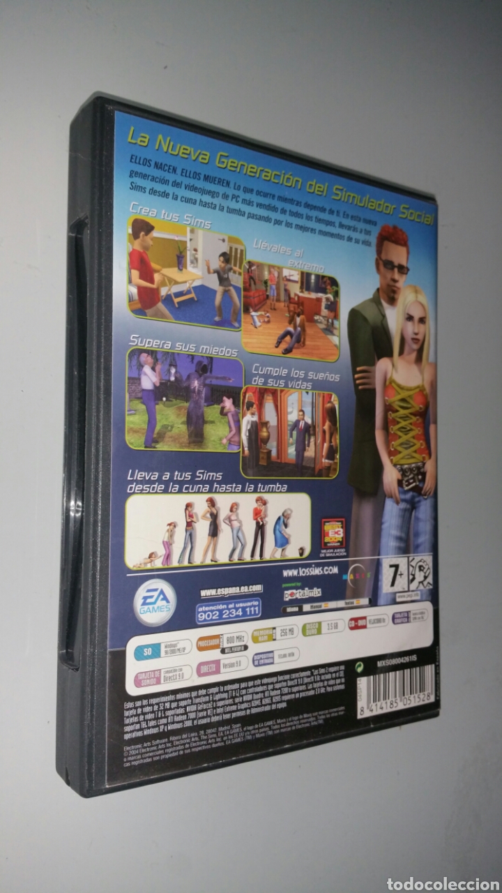 Videojuegos y consolas: Los SIMS 2, juego para PC, completo. 2004 - Foto 2