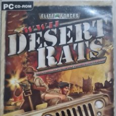 Videojuegos y Consolas: JUEGO PC CD-ROM - WWII DESERT RATS. Lote 347010473