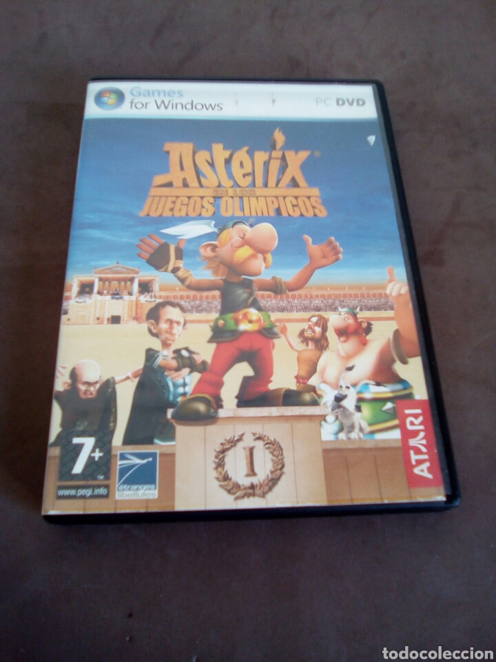 Videojuegos y consolas: Juego Asterix en los juegos olimpicos para pc atari - Foto 1