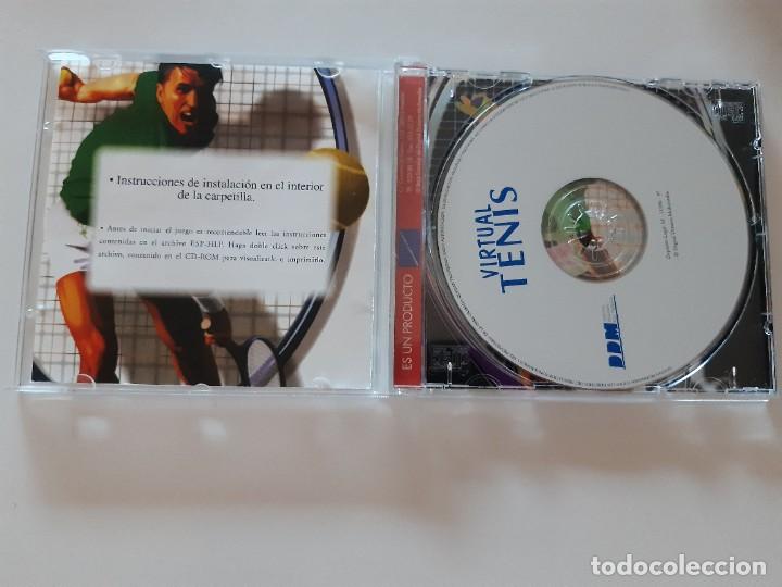 Videojuegos y consolas: VIRTUAL TENIS - CD ROM PC - DDM - Foto 2