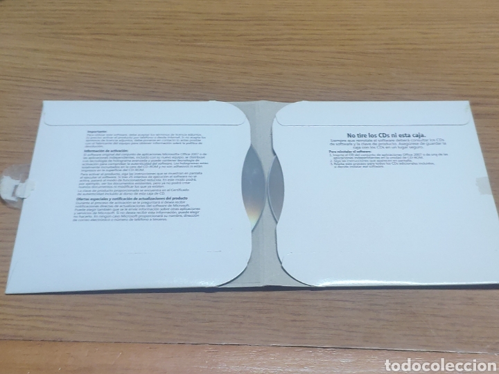 Videojuegos y consolas: CD ROM Windows MICROSOFT Office 2007 outlook - Foto 2