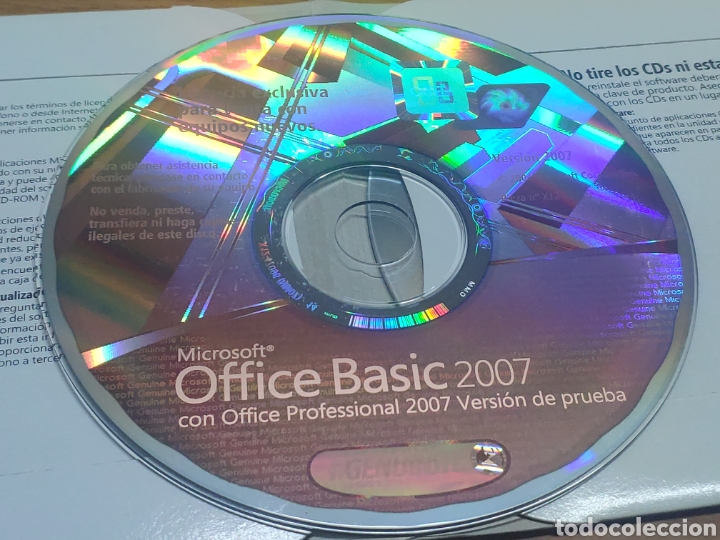 Videojuegos y consolas: CD ROM Windows MICROSOFT Office 2007 outlook - Foto 3