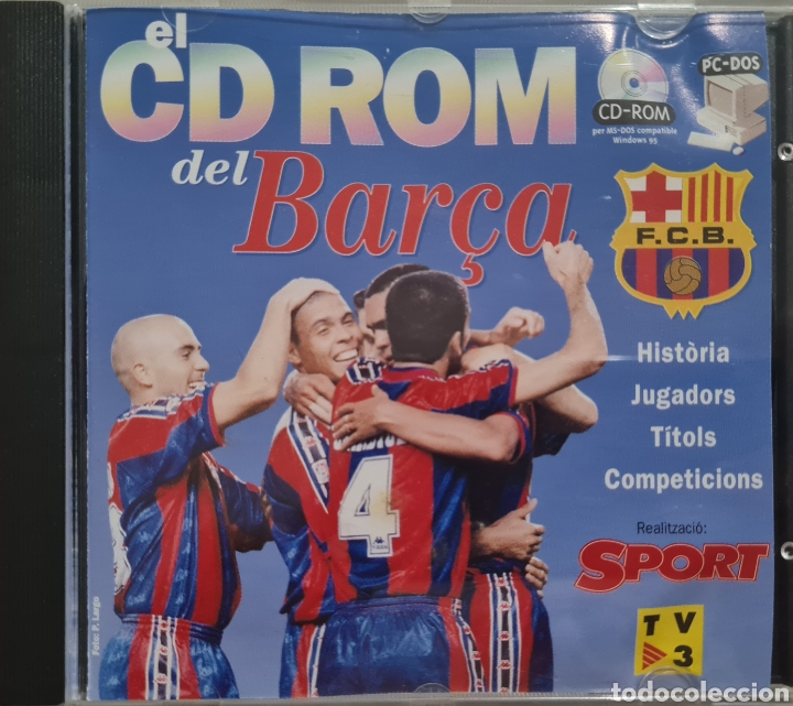 Videojuegos y consolas: EL CD-ROM DEL BAR&Ccedil;A - Foto 1