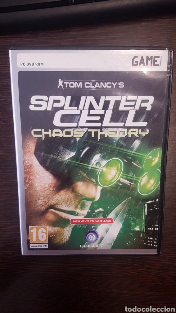 Videojuegos y consolas: TOM CLANCY&acute;S SPLINTER CELL CHAOS THEORY PC CAJA Y MANUAL - Foto 1