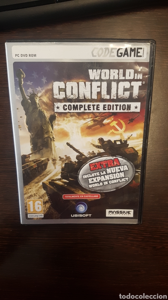 Videojuegos y consolas: WORLD IN CONFLICT COMPLETE EDITION PC CAJA Y MANUAL - Foto 1