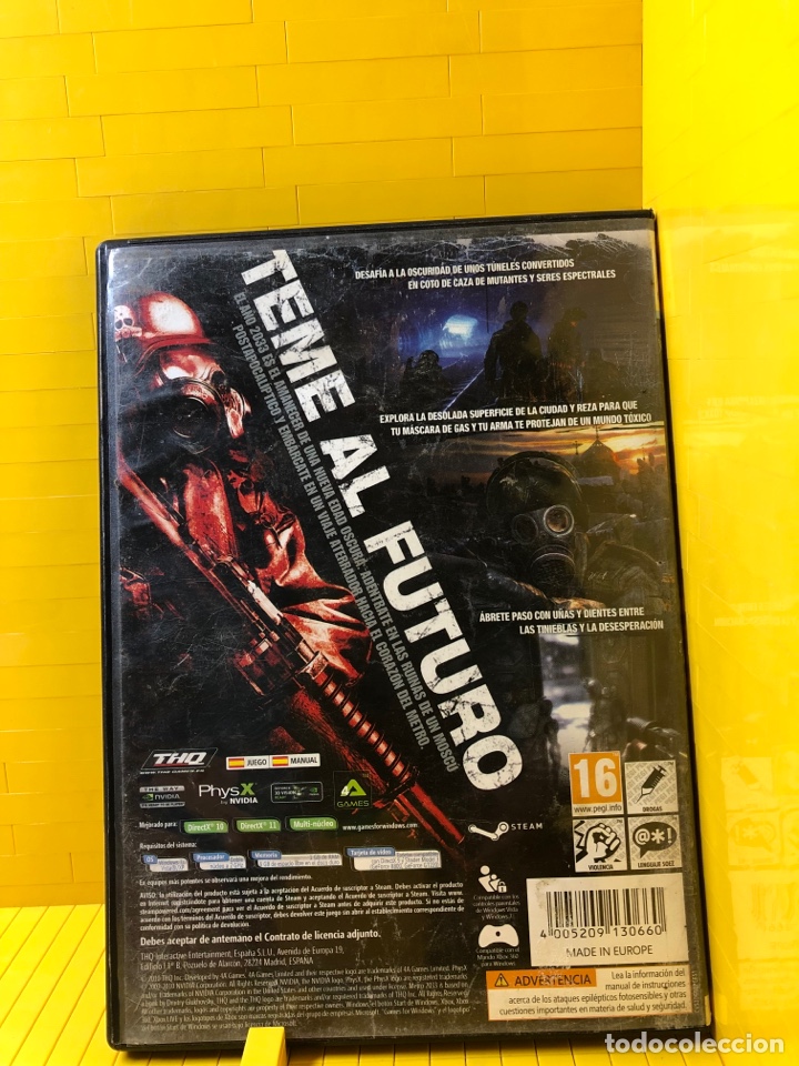 Videojuegos y consolas: JUEGO PC ● METRO 2033 ● GAMES FOR WINDOWS ● - Foto 2