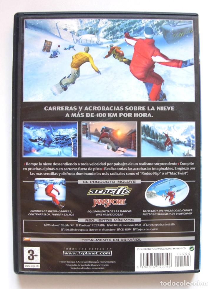 Videojuegos y consolas: Juego para PC Supreme Snowboarding - Foto 2