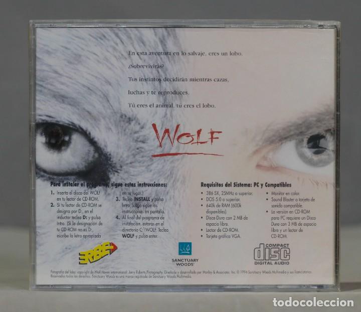 Videojuegos y consolas: PC CD-ROM. WOLF. ERBE. PRECINTADO - Foto 2