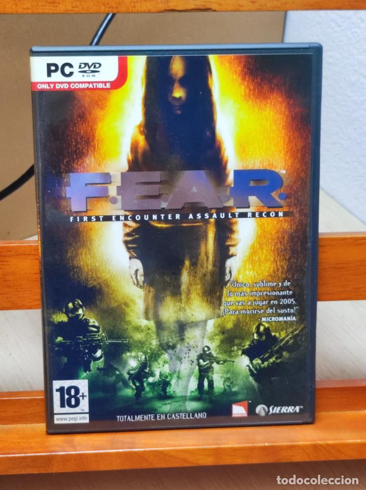 Videojuegos y consolas: PC DVD ROM - F.E.A.R. - FIRST ENCOUNTER ASSAULT RECON (A8) - Foto 1