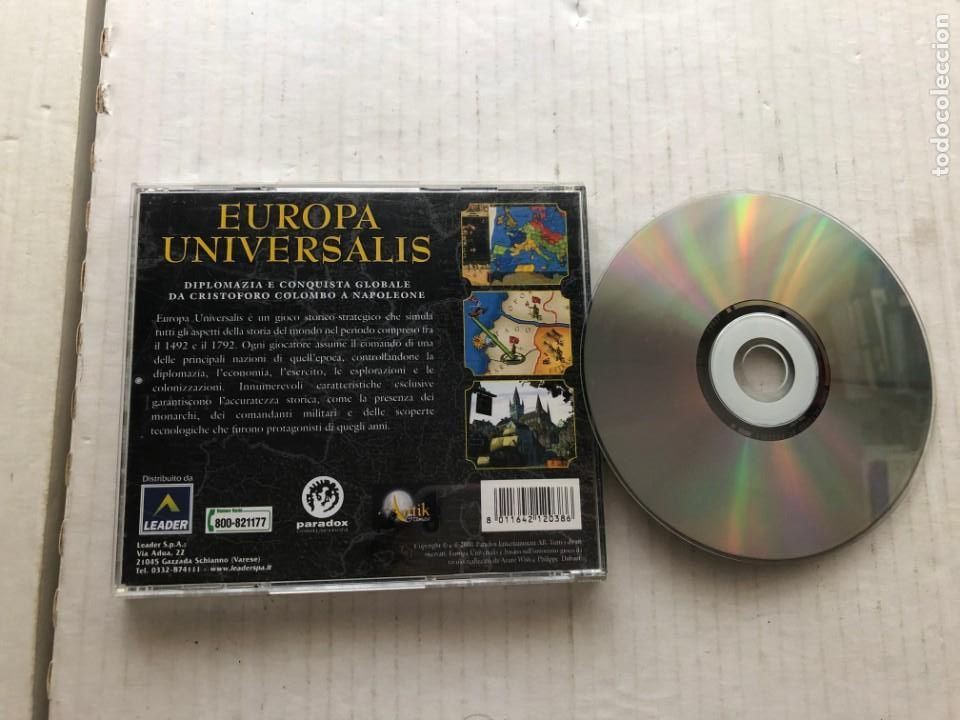 Videojuegos y consolas: EUROPE UNIVERSALIS - PC CD KREATEN - Foto 2