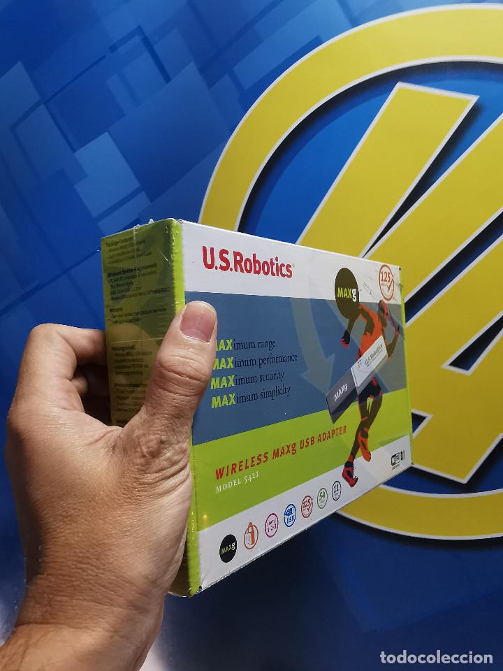 Videojuegos y consolas: MATERIAL INFORMATICA pendrive receptivos U.S ROBOTICS wireless maxg USB adapter - Foto 7