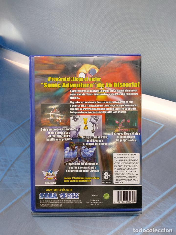 Videojuegos y consolas: PC. Sonic Adventure DX Directors Cut. 2 cds, sin manual. - Foto 2