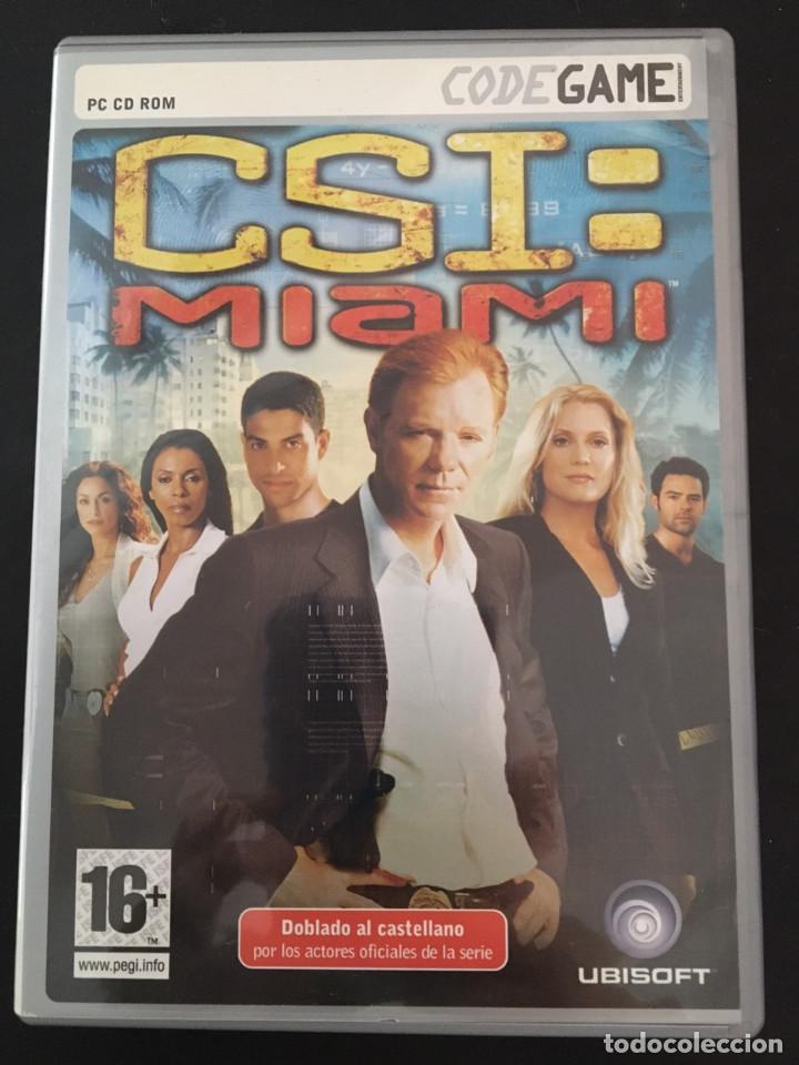 Videojuegos y consolas: CSI: Miami aventura gr&aacute;fica PC - Foto 1