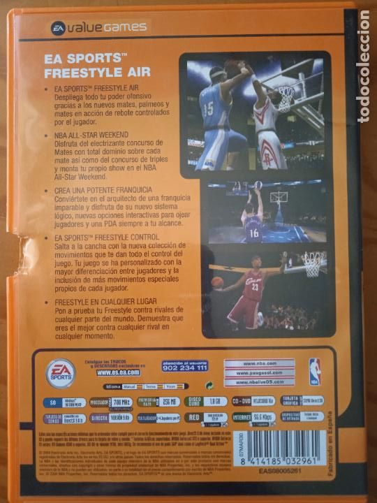 Videojuegos y consolas: NBA LIVE 2005 - CD ROM - PAL ESPA&Ntilde;A - - Foto 3