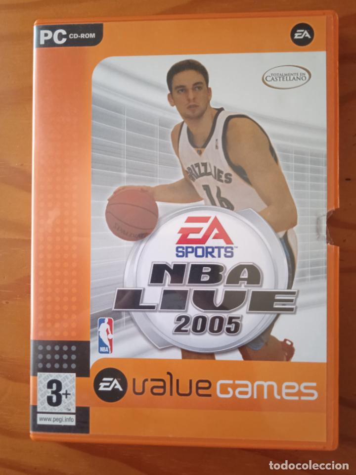 Videojuegos y consolas: NBA LIVE 2005 - CD ROM - PAL ESPA&Ntilde;A - - Foto 1