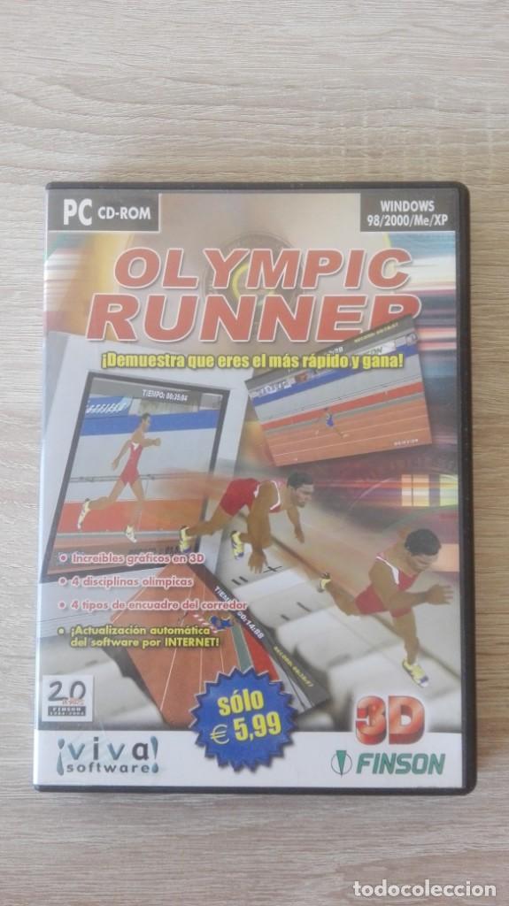 Videojuegos y consolas: OLYMPIC RUNNER - PC CD ROM - FINSON - A&Ntilde;O 2003. - Foto 1