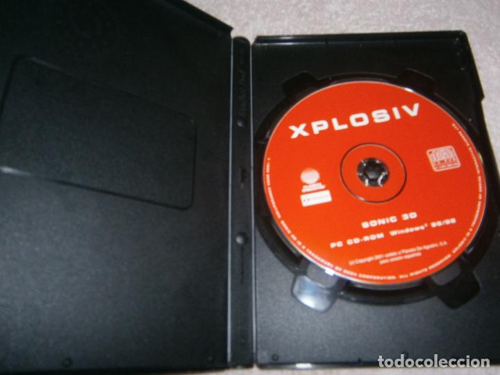 Videojuegos y consolas: ANTIGUO JUEGO PC - XPLOSIV - SONIC 3D - Foto 2