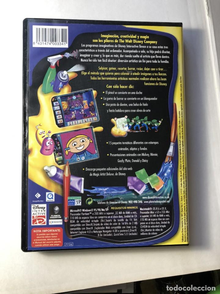 Videojuegos y consolas: JUEGO MAGIC ARTIST DE LUXE DISNEY PC - Foto 2