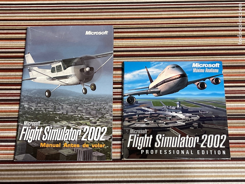 Videojuegos y consolas: Microsoft Flight Simulator 2002 professional edition - Foto 1