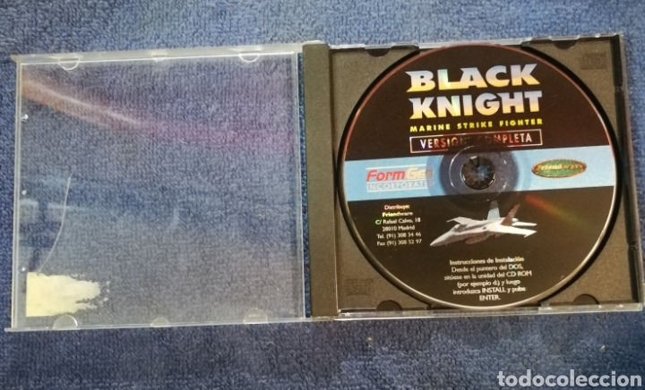 Videojuegos y consolas: Black Knight. Marine strike fighter. Formgen incorporated. Versi&oacute;n completa. - Foto 1