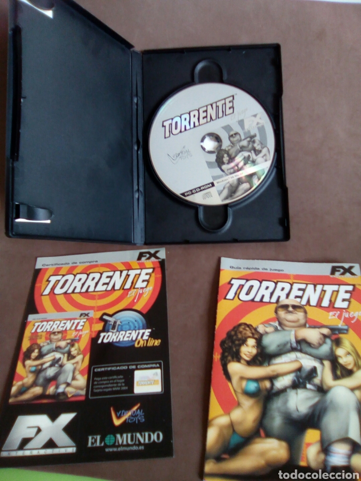 Videojuegos y consolas: Juego PC cd rom torrente con sus libritos instrucciones - Foto 2