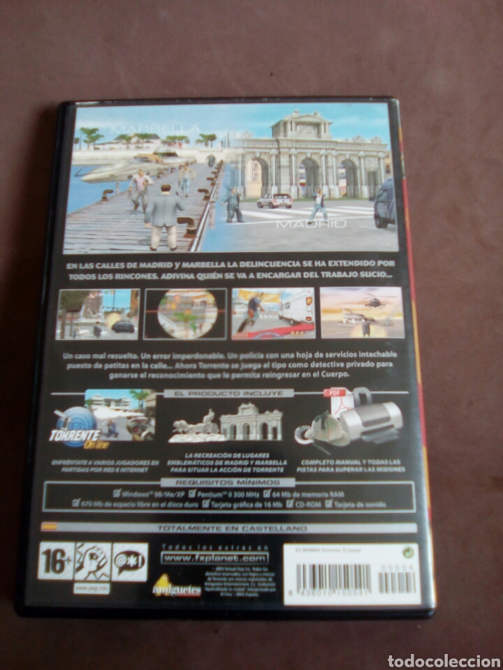 Videojuegos y consolas: Juego PC cd rom torrente con sus libritos instrucciones - Foto 4