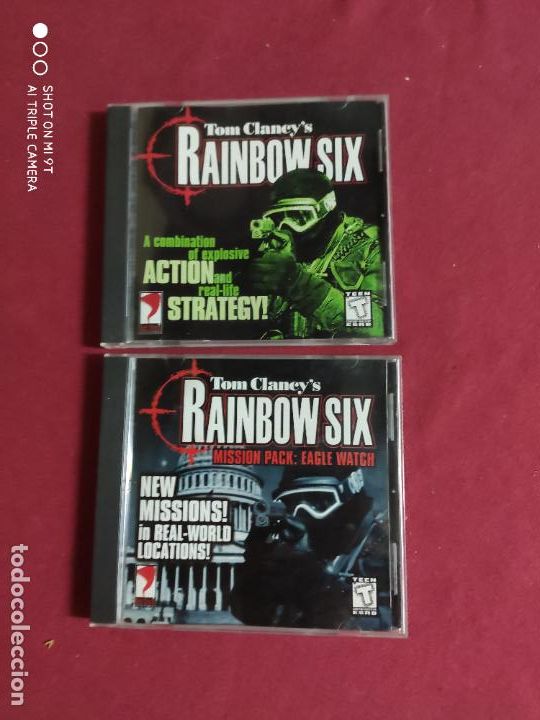 Videojuegos y consolas: tom clancys rainbow six + rainbow six mission pack - Foto 1