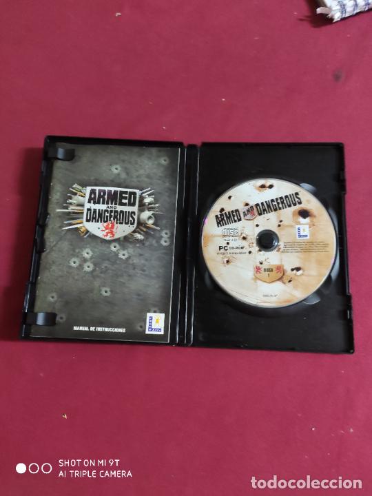 Videojuegos y consolas: armed and dangerous con manual para pc - Foto 2