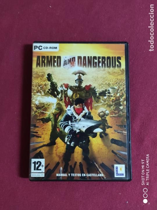 Videojuegos y consolas: armed and dangerous con manual para pc - Foto 1