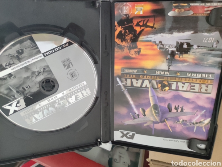 Videojuegos y consolas: REAL WAR JUEGO PC FX - Foto 3