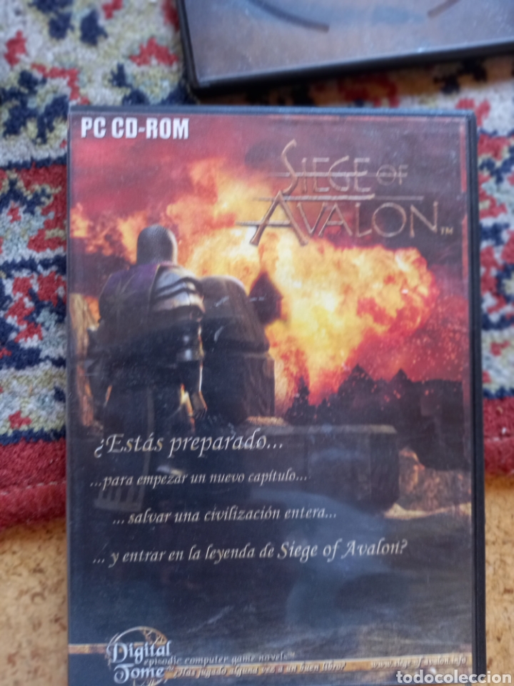 Videojuegos y consolas: Pc cd rom Siege of Avalon - Foto 1
